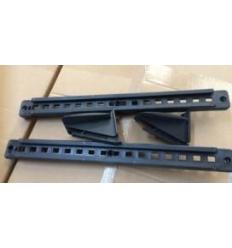 Rudder foot rest pedal