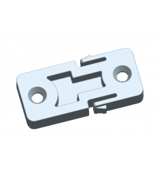 Seat lock set Limiting slider