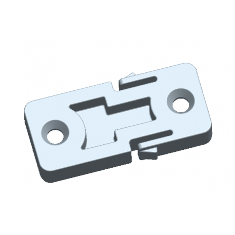 Seat lock set Limiting slider