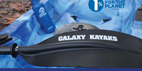 Galaxy Kayaks partners with 1% for the Planet and Surfrider