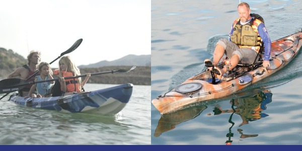 Paddle Kayaks Vs. Pedal Kayaks: A Comprehensive Review